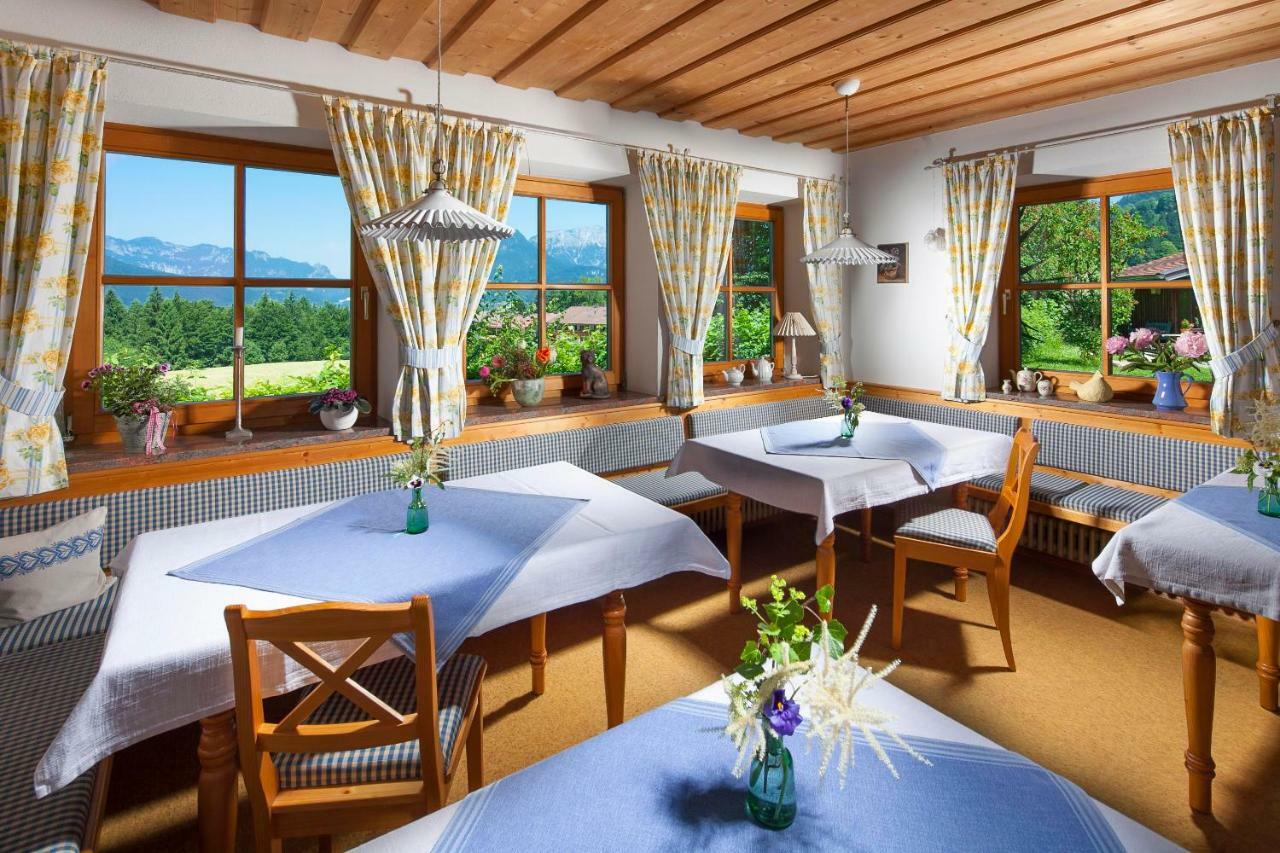 Pension Waldklause, Doppelzimmer Mit Balkon, Dusche, Wc Konigssee Exterior photo